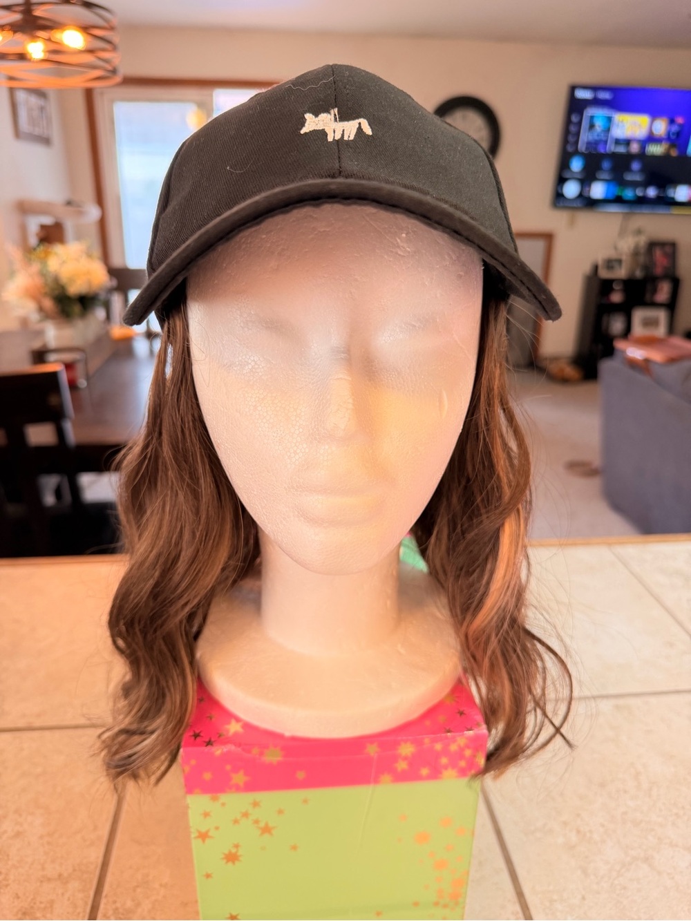 NWOT Wig Baseball hat